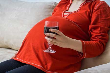 مصرف یک بار الکل در بارداری